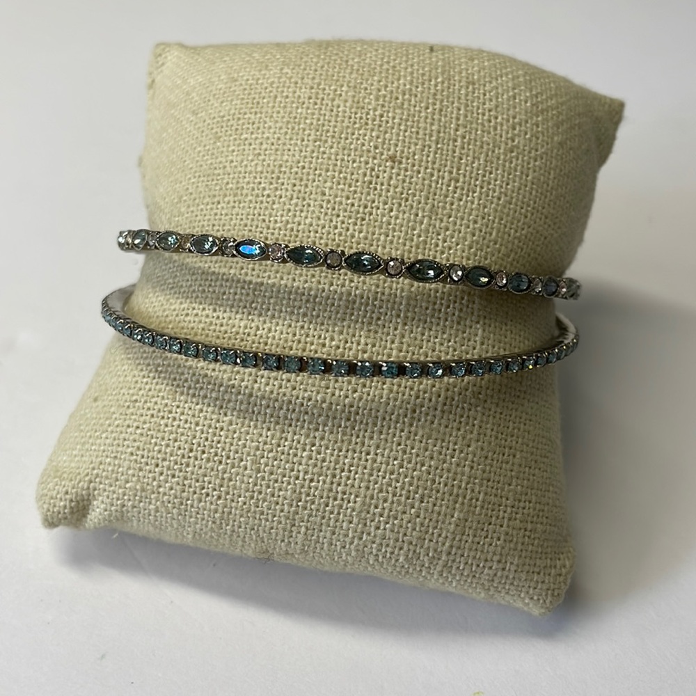 Sorrelli Bedazzle Bangle Bracelet Set